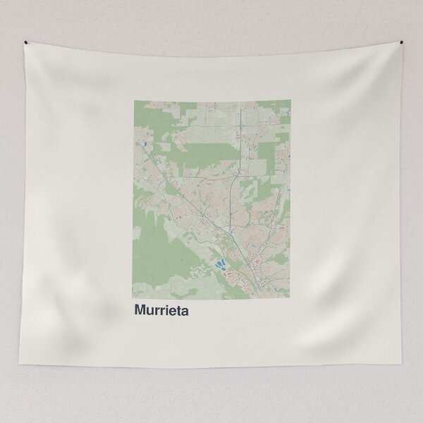 Item preview, Murrieta Minimalistic Map Art designed and sold by MapsNerd.
