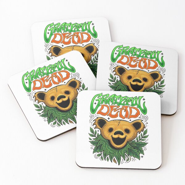 Item preview, Grateful Dead Green Bear Skull Design designed and sold by SaberArt.