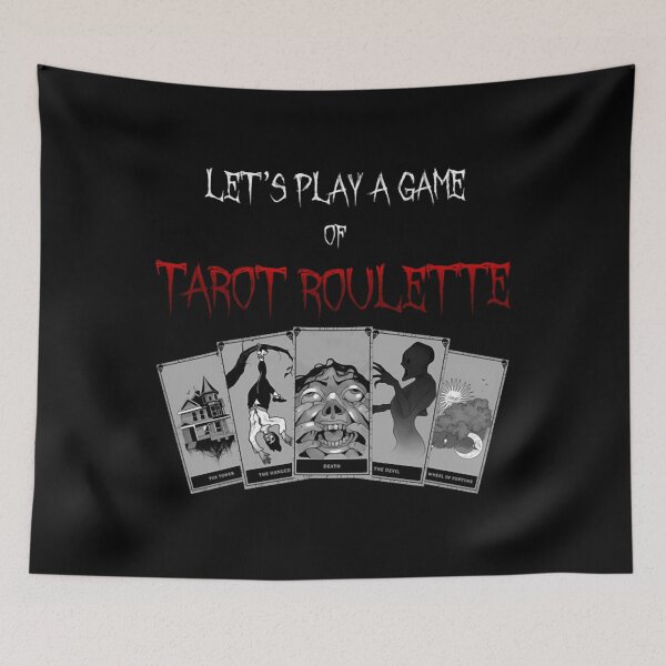 Item preview, Phasmophobias Tarot Roullete designed and sold by TIMBURGES.