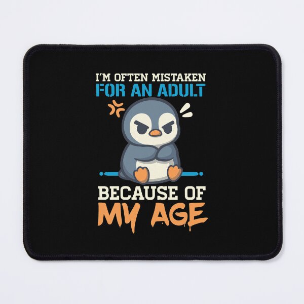 Item preview, Funny Penguin Adult Age Humor designed and sold by Richielocko.