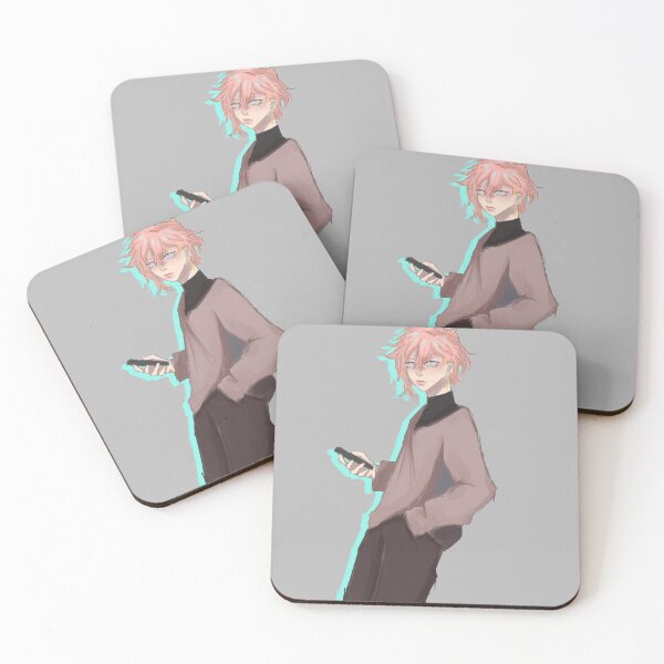 Item preview, Modern Pink-Haired Youth designed and sold by JoguJion.