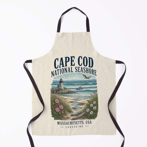 Item preview, Cape Cod National Seashore, Massachusetts, USA [Vintage Illustration] designed and sold by elektronen.