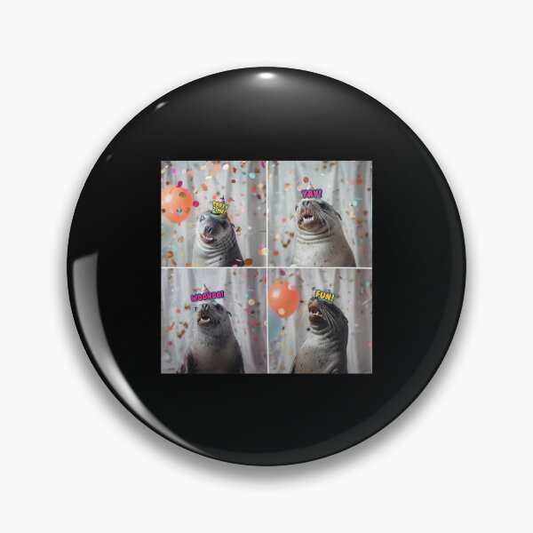 Item preview, Party Seals Celebration Fun designed and sold by Richielocko.