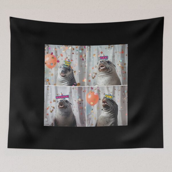 Item preview, Party Seals Celebration Fun designed and sold by Richielocko.