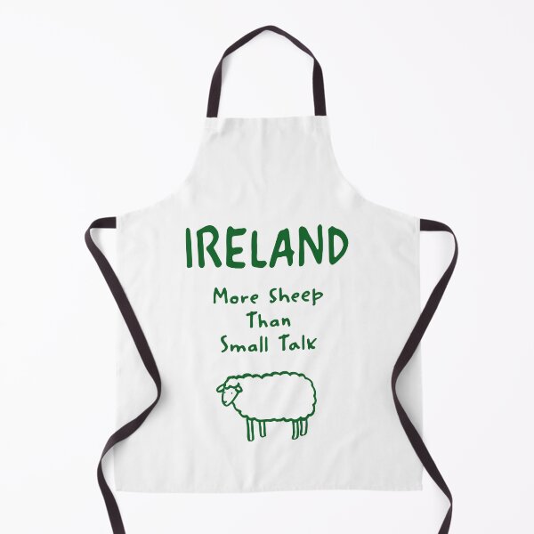 Item preview, Ireland Sheep Print – More Sheep Than Small Talk, Funny Design designed and sold by MarkedArtPrints.