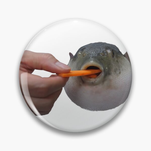 Item preview, Pufferfish Eating a Carrot designed and sold by PrettiPrintts.