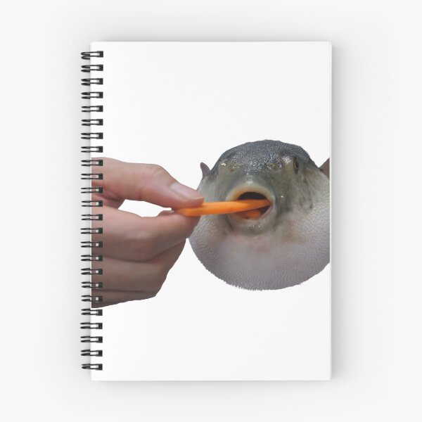 Item preview, Pufferfish Eating a Carrot designed and sold by PrettiPrintts.