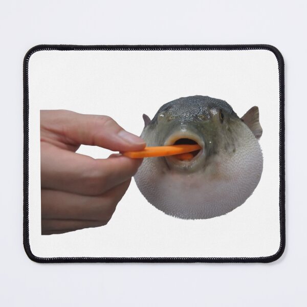 Item preview, Pufferfish Eating a Carrot designed and sold by PrettiPrintts.