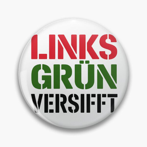 Item preview, Links Grün Versifft – Statement für Menschenrechte und Solidarität designed and sold by LoFizzy.