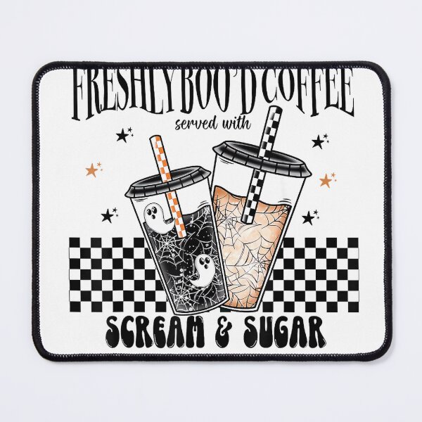Item preview, Retro Freshly Boo'd Coffee Lovers Boujee Ghost Halloween T-Shirt designed and sold by Model-Yoys.