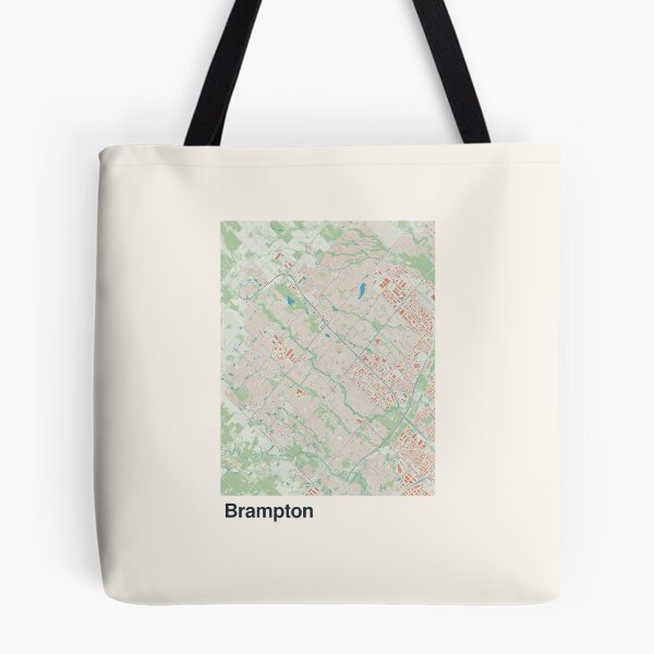 Item preview, Brampton Minimalistic Map Art designed and sold by MapsNerd.