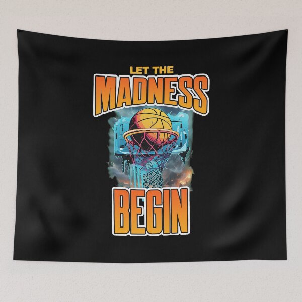 Item preview, Let The Madness Begin Basketball Design designed and sold by Richielocko.