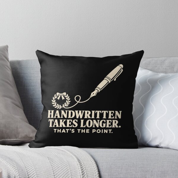 Item preview, Handwritten Takes Longer Thats The Point Stationery Humor designed and sold by DreamLayerStudio.