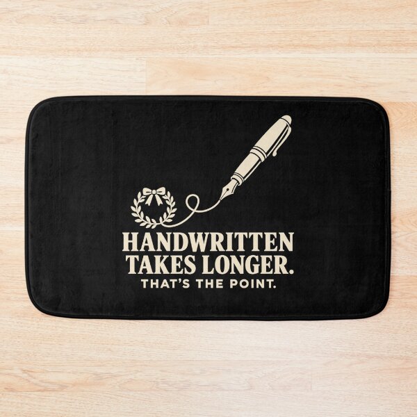 Item preview, Handwritten Takes Longer Thats The Point Stationery Humor designed and sold by DreamLayerStudio.