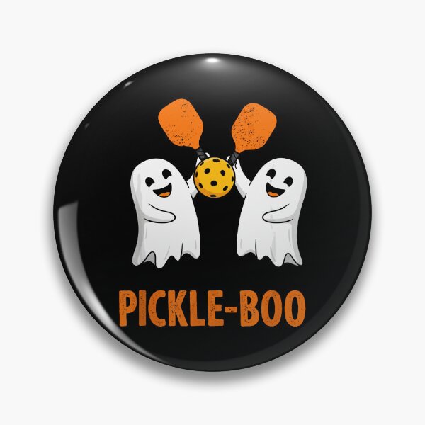 Item preview, Spooky Dink Pickle Boo Ghost Halloween Pickleball designed and sold by ZariahNey.