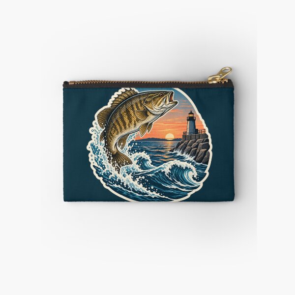 Item preview, Great Lakes Breakwall Smallmouth Sunrise designed and sold by WaynesCave.