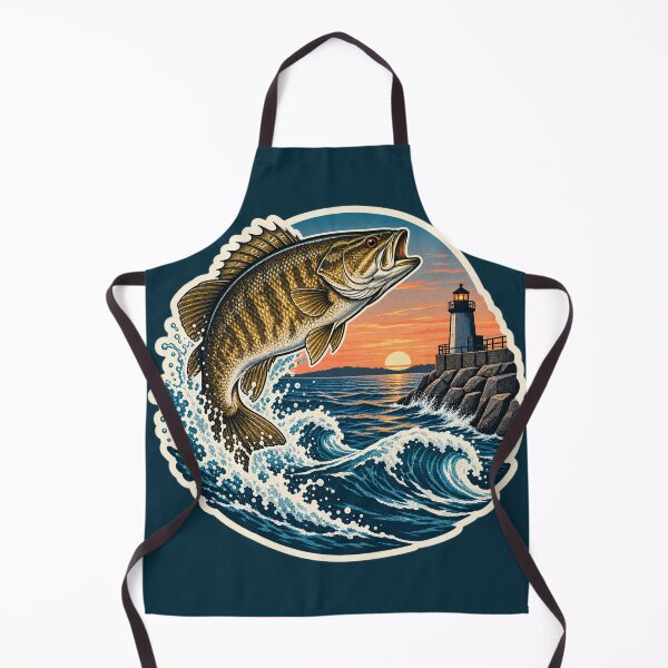Item preview, Great Lakes Breakwall Smallmouth Sunrise designed and sold by WaynesCave.