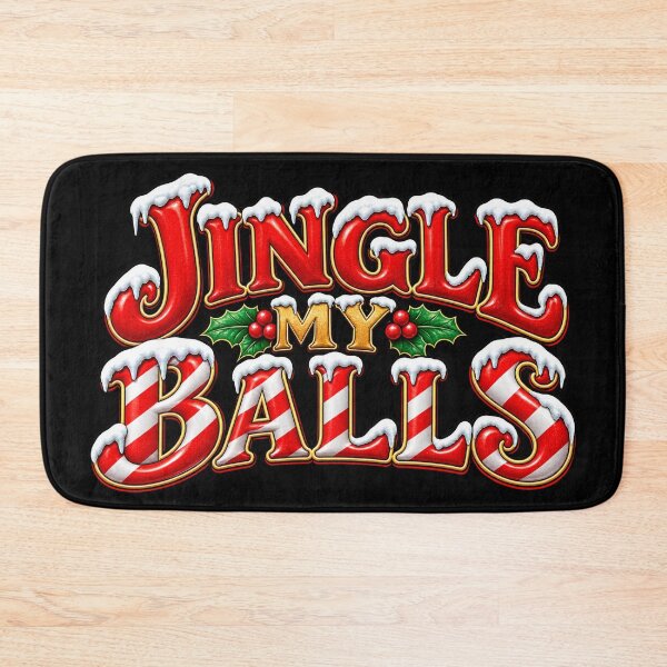 Item preview, Jingle My Balls Rude But Funny Christmas Design designed and sold by aventi24.