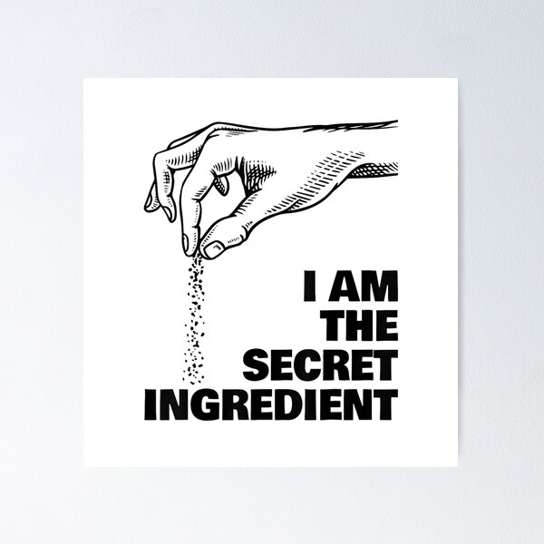 Item preview, Secret Ingredient Funny Cooking Cook Chef T-Shirt designed and sold by LoveyBug78.
