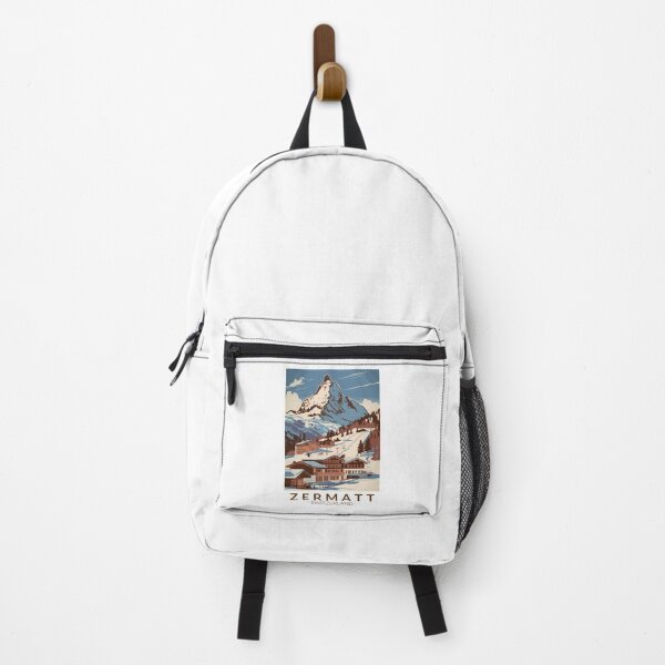 Item preview, Zermatt Switzerland Illustration Travel Art Vintage designed and sold by sailtonfg.