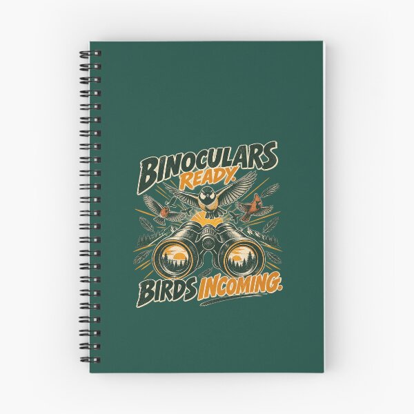 Item preview, Binoculars Ready Birds Incoming T-Shirt – Funny Birdwatching & Birding Tee designed and sold by hasii-store.