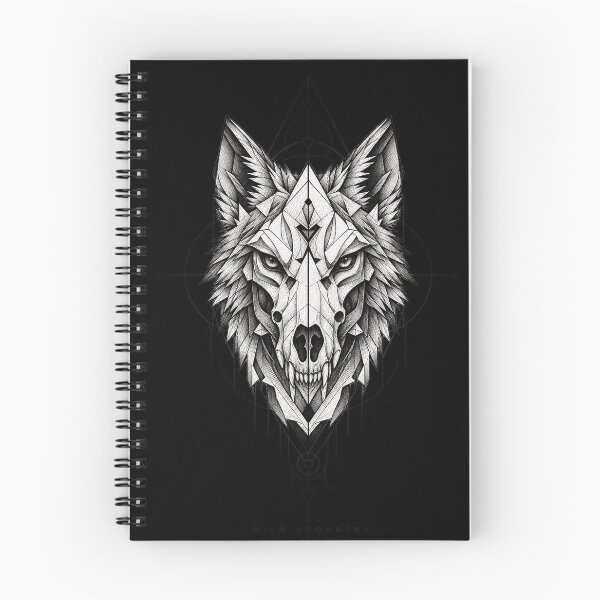 Item preview, Wild Geometry | Geometric Wolf Skull Art designed and sold by rigelcreation.