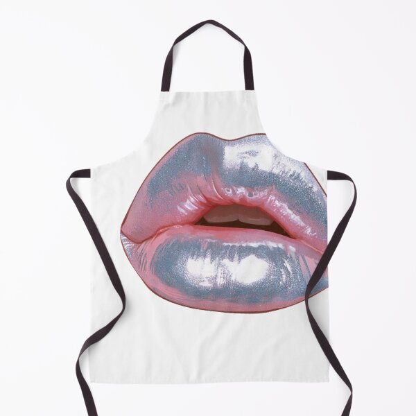Item preview, Holographic Sparkle Lips Aesthetic Pop Art designed and sold by NicolasGlowArt.