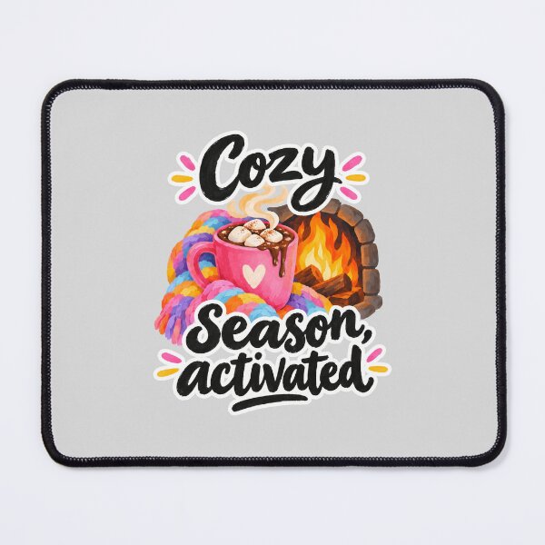 Item preview, Cozy Season Activated Hot Cocoa Design designed and sold by hattie's.
