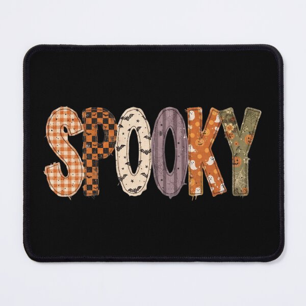 Item preview, Spooky Halloween Patchwork Pattern designed and sold by dudelinart.