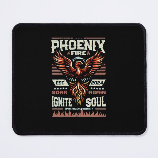 Item preview, Majestic Phoenix Fire Bird Rising Crest Art designed and sold by CamrynFournie.