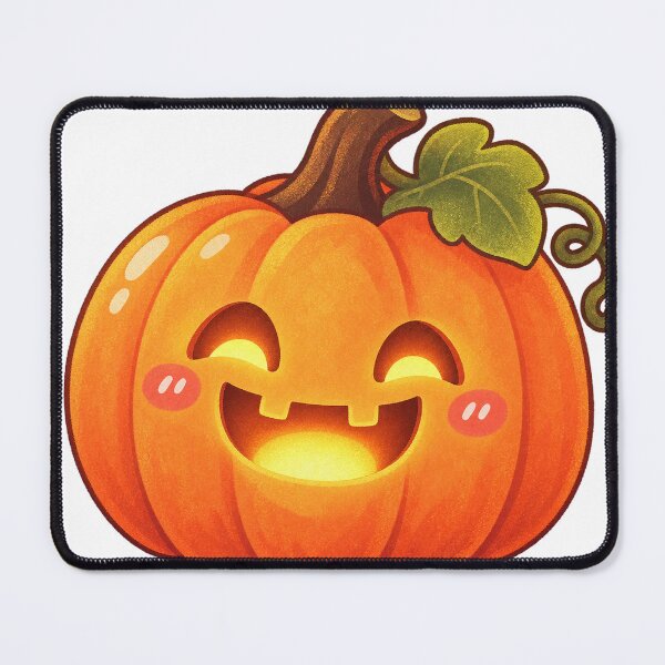 Item preview, Cheerful Kawaii Halloween Pumpkin designed and sold by LongIslandDesgn.