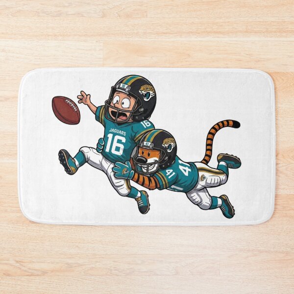 Artikelvorschau, Calvin und Hobbes Jacksonville Football Action Fan entworfen und verkauft von DamianRoy88.