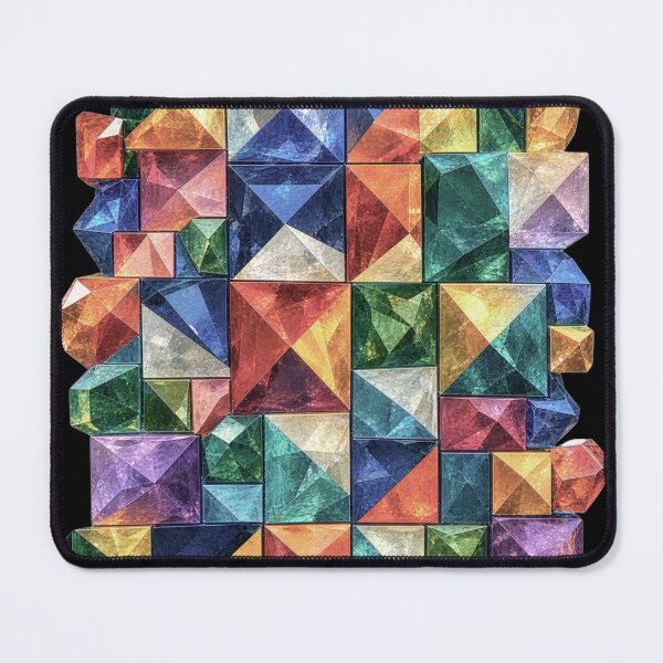 Item preview, Chromatic Mineral Grid designed and sold by abstractengine.