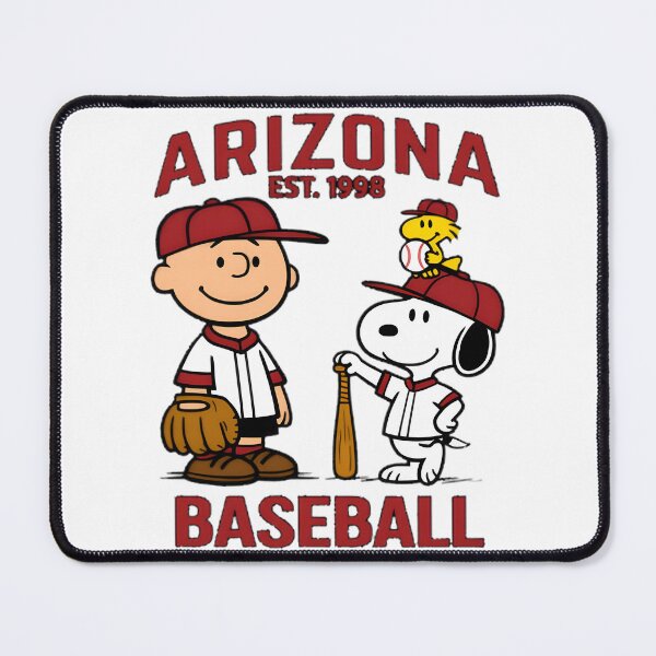 Item preview, Arizona Diamondbacks Inspired Snoopy Baseball Design designed and sold by GladiuSeSport.