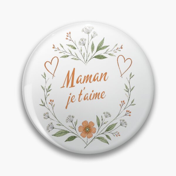 Item preview, Maman Boho Floral Wreath - Mother's Day Watercolor Gift designed and sold by heritage-supply.