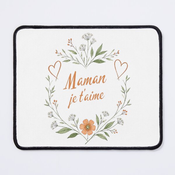 Item preview, Maman Boho Floral Wreath - Mother's Day Watercolor Gift designed and sold by heritage-supply.
