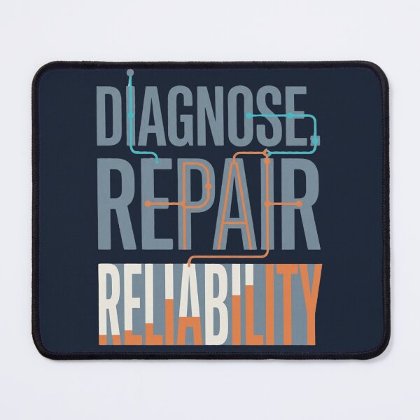 Item preview, Diagnose Repair Reliability Maintenance Engineering designed and sold by Amr Darwish Graphic designer.