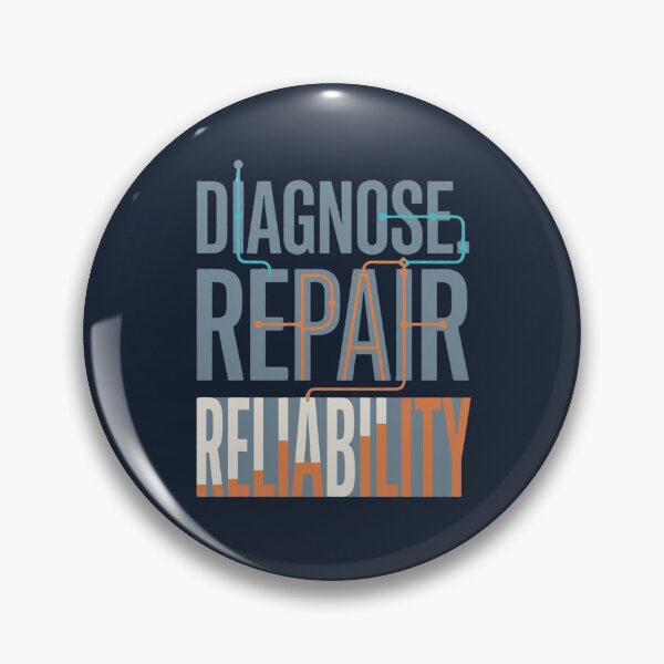 Item preview, Diagnose Repair Reliability Maintenance Engineering designed and sold by Amr Darwish Graphic designer.