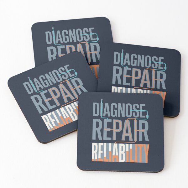 Item preview, Diagnose Repair Reliability Maintenance Engineering designed and sold by Amr Darwish Graphic designer.