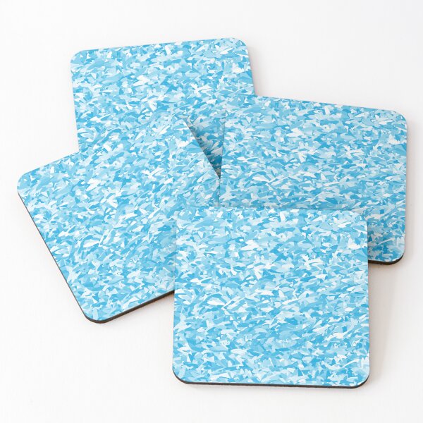 Item preview, Abstract Colorful Blue White Pattern designed and sold by ArtbyDebbieC.