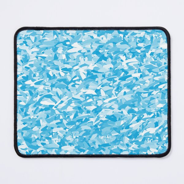 Item preview, Abstract Colorful Blue White Pattern designed and sold by ArtbyDebbieC.