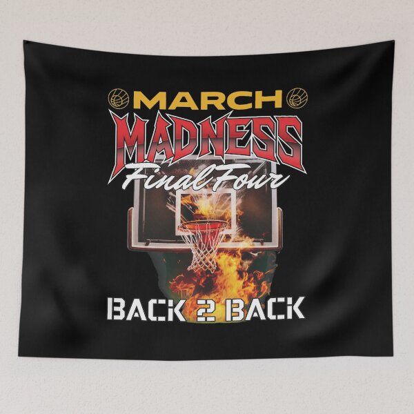 Item preview, March Madness Final Four Back 2 Back Hoop Flames designed and sold by Grahaniel.