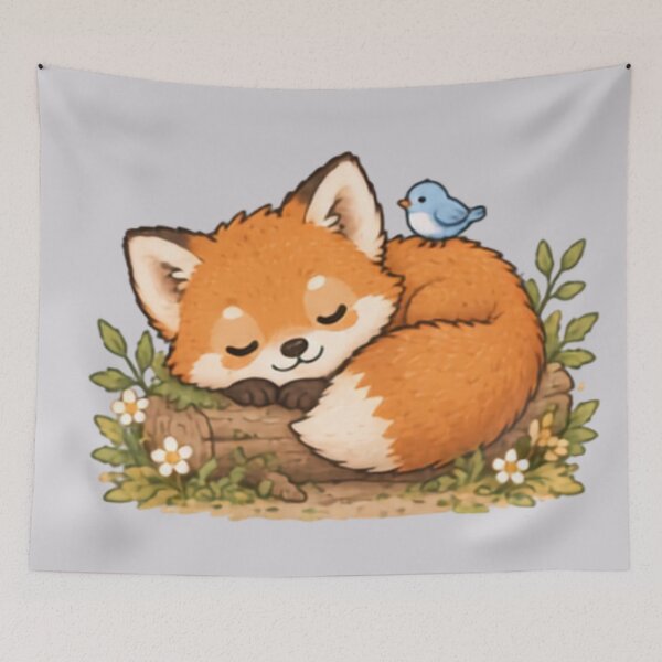 Item preview, Nap Time Fox designed and sold by MellowMunchkins.