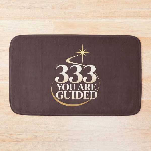 Item preview, 333 You Are Guided Angel Number Spiritual Quote designed and sold by CosmicQuietStudio.