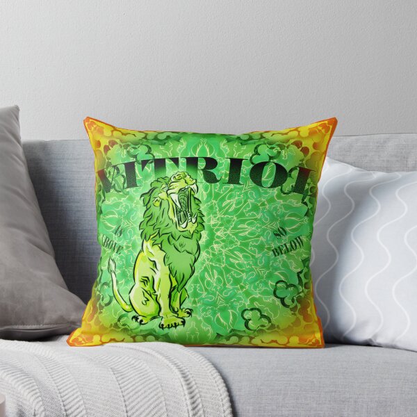Item preview, VITRIOL Lion Bold Green designed and sold by Spiritchle.