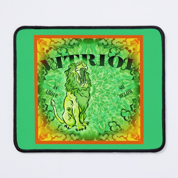 Item preview, VITRIOL Lion Bold Green designed and sold by Spiritchle.