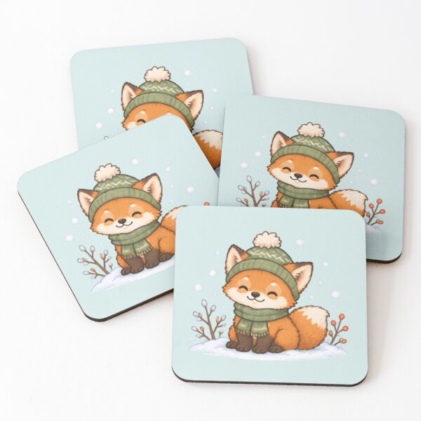 Item preview, Winter Wanderer Fox designed and sold by MellowMunchkins.