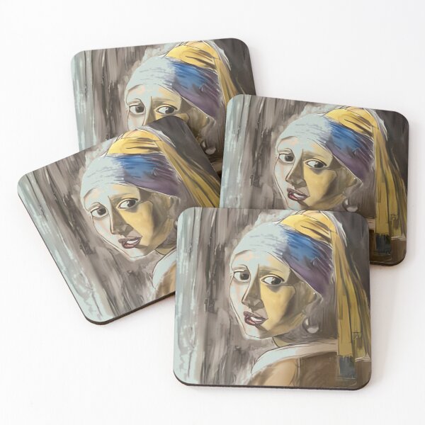 Item preview, Classic Girl Portrait Expressionist Oil Painting designed and sold by ImpressionLab.