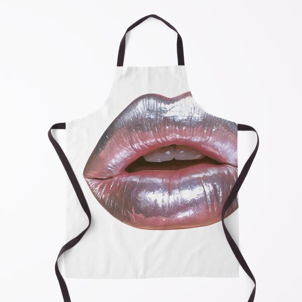Item preview, Metallic Shimmer Lips Pop Art Aesthetic Design designed and sold by NicolasGlowArt.