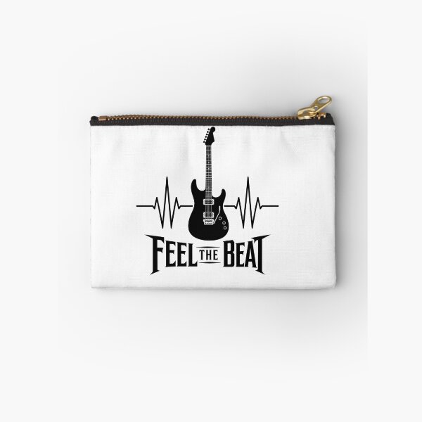 Item preview, Feel The Beat Electric Guitar Heartbeat ECG | Music Lover Guitar Design designed and sold by StyxIND.